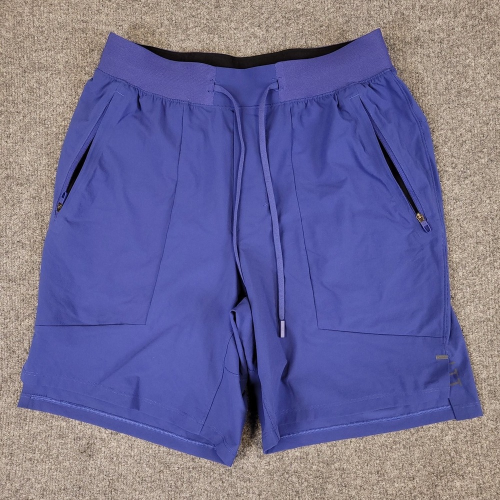 Lululemon License‎ To Train Shorts Men Small LTT Zip Pocket Stretch Athletic